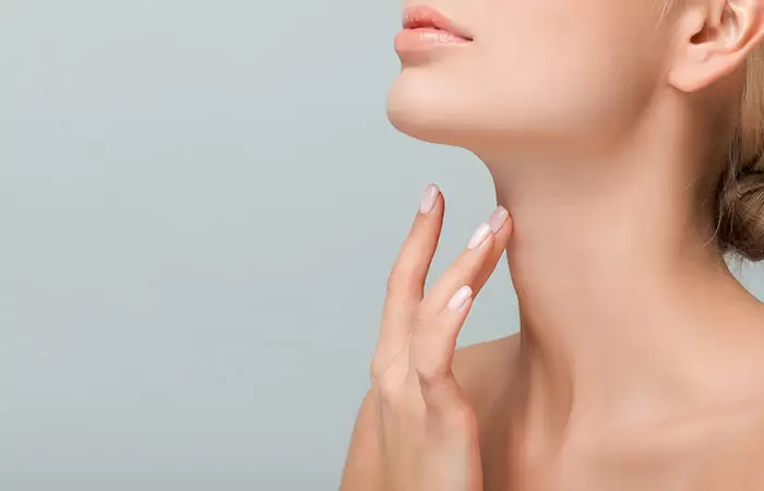 شد ترهلات الرقبة بدون جراحة