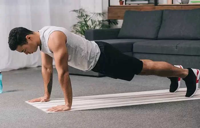 تمرين الضغط Push Ups 