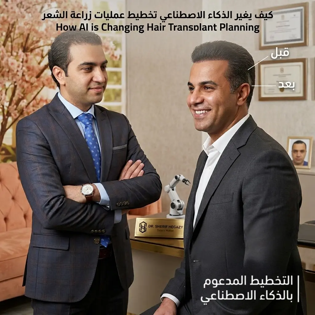 كيف يغيّر الذكاء الاصطناعي تخطيط عمليات زراعة الشعر 2026