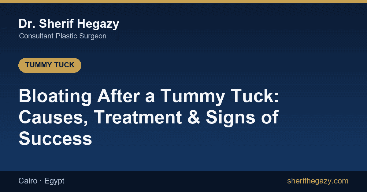 Bloating After a Tummy Tuck: Causes, Treatment and 6 Signs of Success
