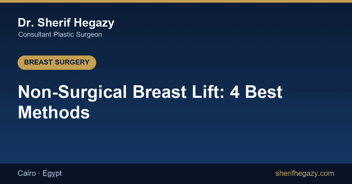 Non-Surgical Breast Lift: 4 Best Methods and Before-and-After