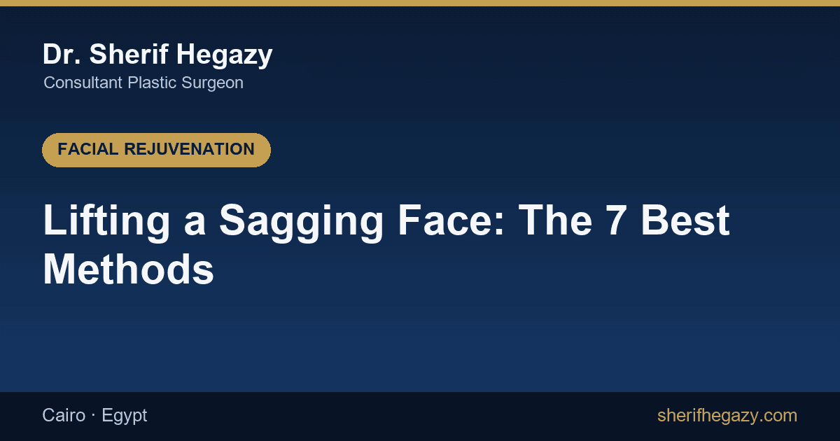 Lifting a Sagging Face: The 7 Best Methods