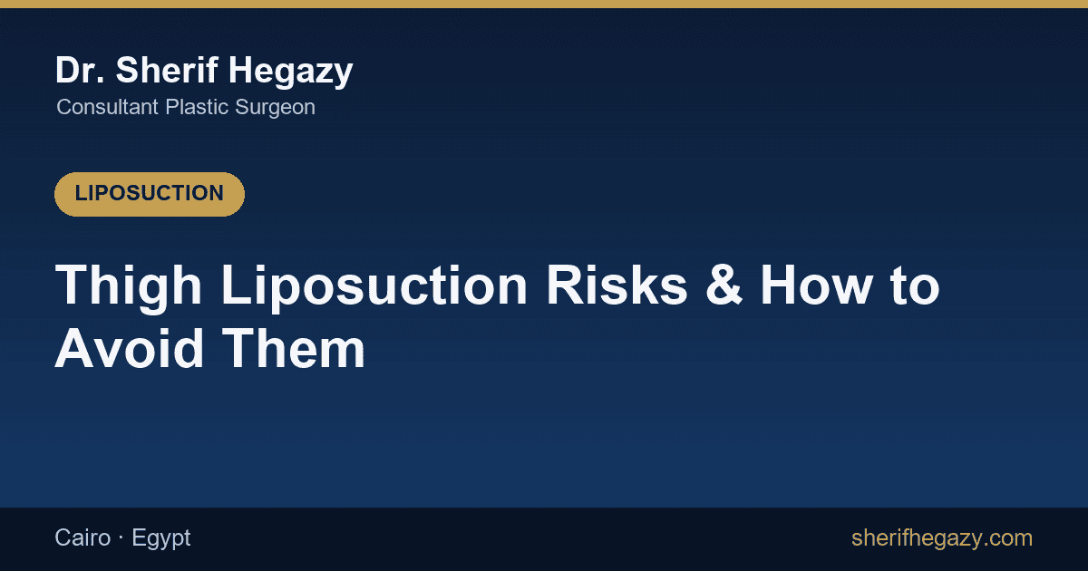 Thigh Liposuction Risks and How to Avoid Them