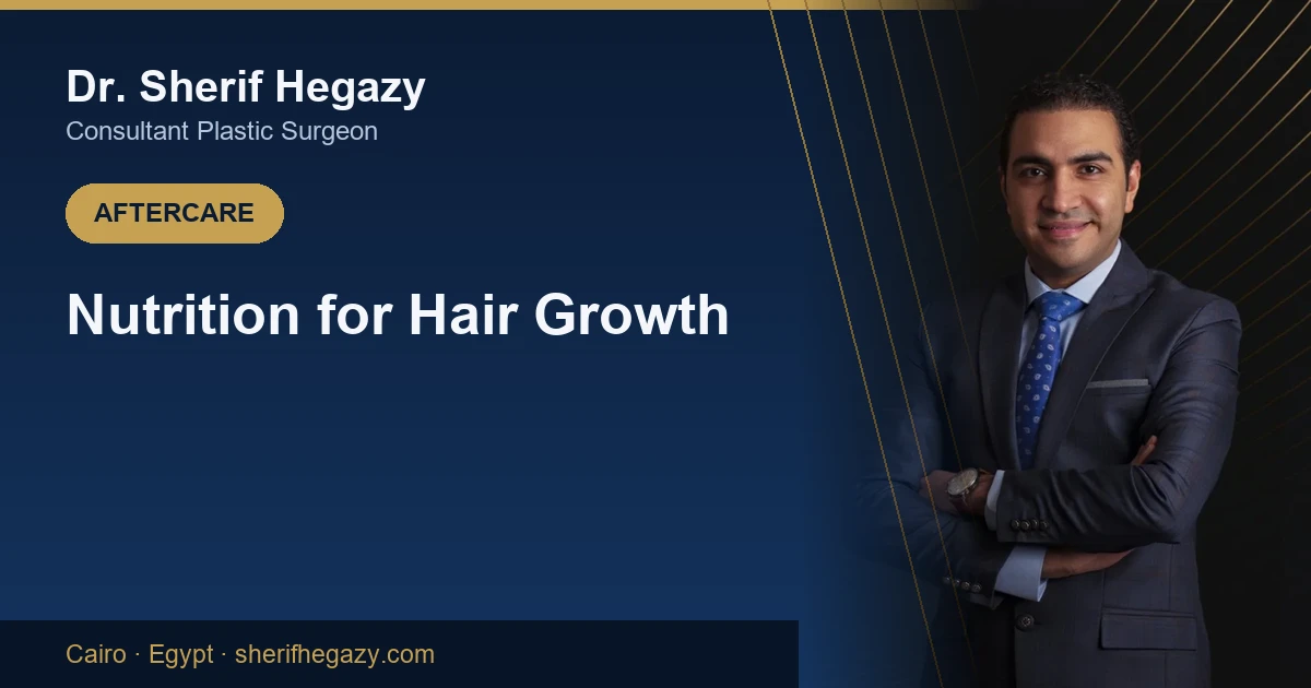 Diet & Nutrition for Hair Growth After a Transplant
