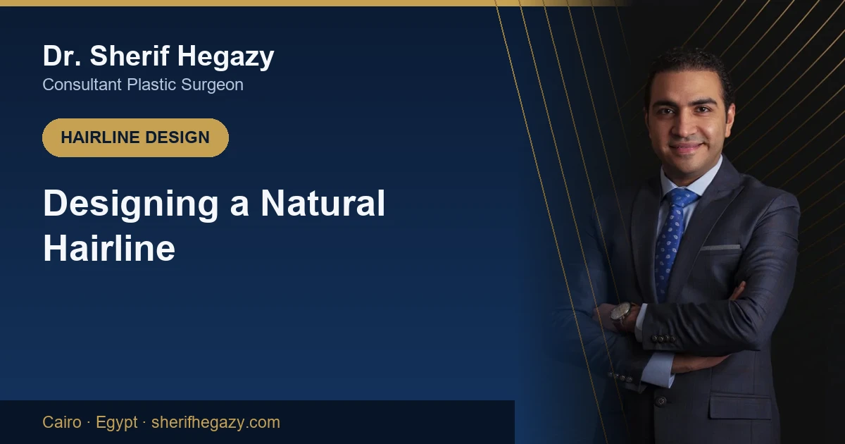 How a Natural Hairline Is Designed in a Hair Transplant