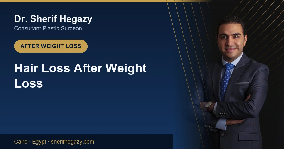 Hair Loss After Weight Loss: Why Success Costs You Hair
