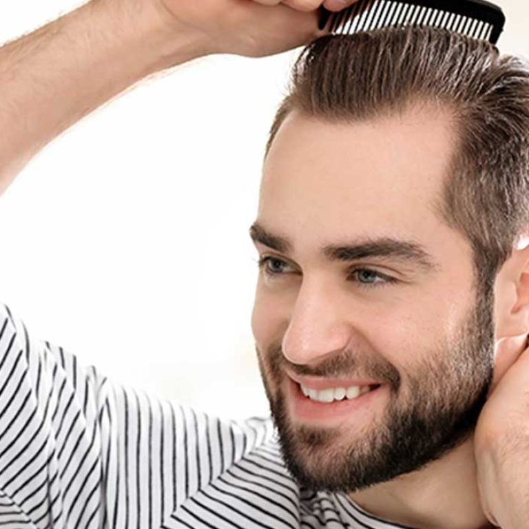 نتائج زراعة الشعر